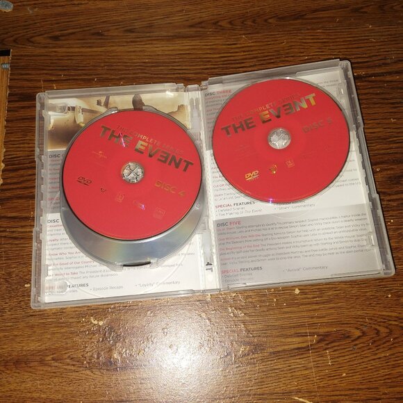 The Event - The Complete Series (DVD, 2011, 5-Disc Set) - Picture 6 of 7